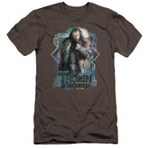 The Hobbit Thorin Oakenshield Men's Ultra-Soft 30/1 Cotton Slim Short-Sleeve T-Shirt